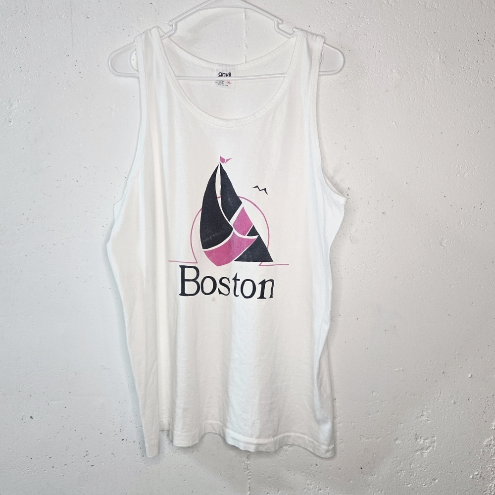 Anvil Boston Vintage Graphic Tank